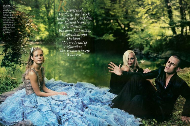 US Vogue - Alice in Wonderland by Annie Leibovitz & Grace Coddington 2003 